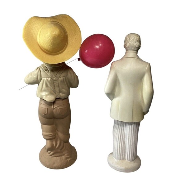 Lot Of 2 Avon Vintage Cologne Decanter Bottles, Proud Groom And Catch A Fish - Picture 2 of 3